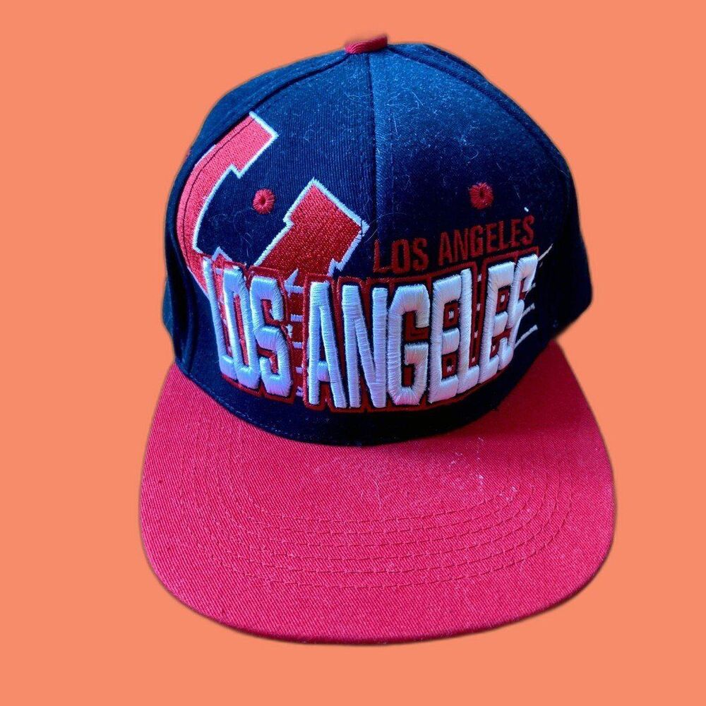 Los Angeles Angels Baseball Cap Unisex Baseball Hat/Cap Red/Black